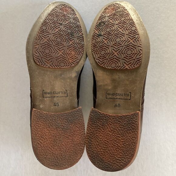BULL BOXER HALSEY Men’s Brown Leather Derby Shoes Size 12 US main image 4